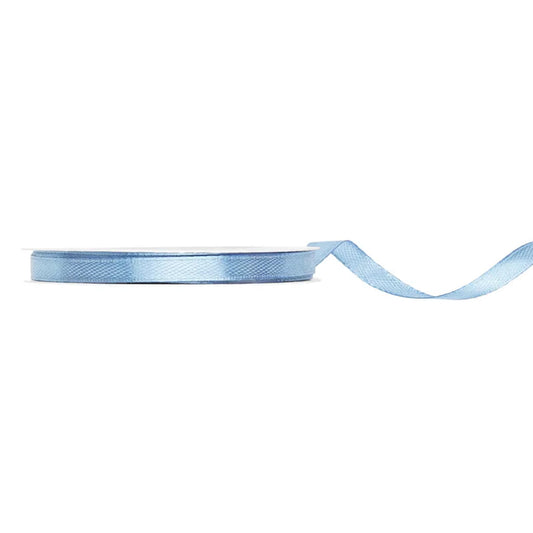 1 ruban pour ballon - satin - bleu - 6mm