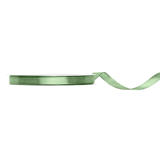 1 Ruban pour ballon - Satin - Sauge - 6mm