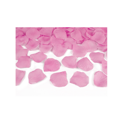 1 confettikanon - 40 cm - rozenblaadjes - roze