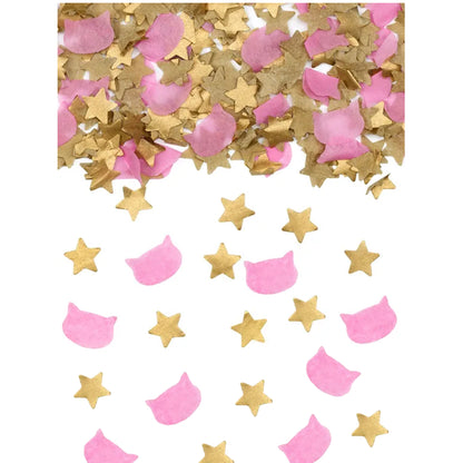 1 confettikanon - 20 cm - Katten