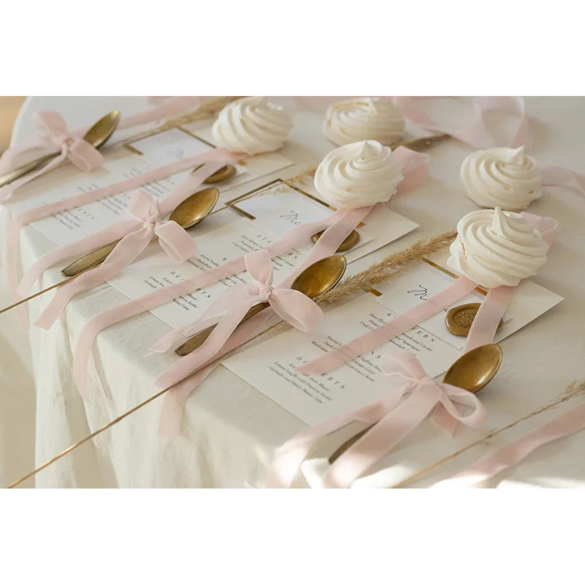 1 ruban pour ballon - velours - rose clair - 15 mm