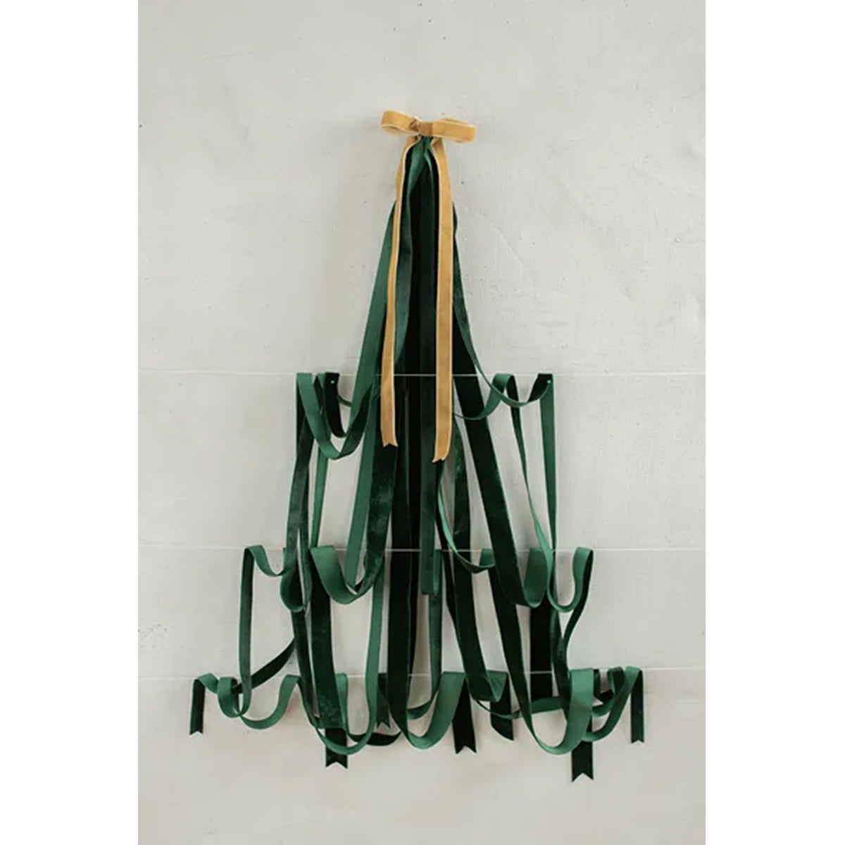 1 ruban ballon - velours - vert bouteille - 25 mm