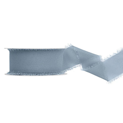 1 Chiffonlint - Licht-nevel-blauw - 40mm