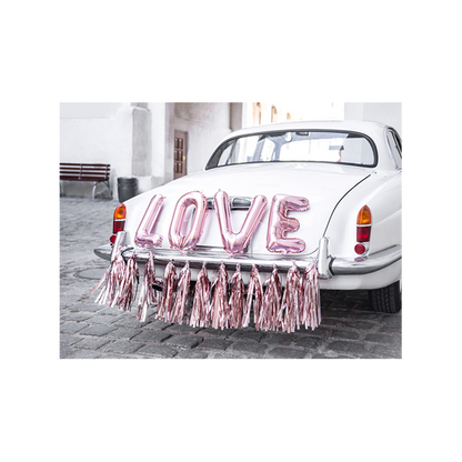 1 Autodecoratieset - Love - Roségoud