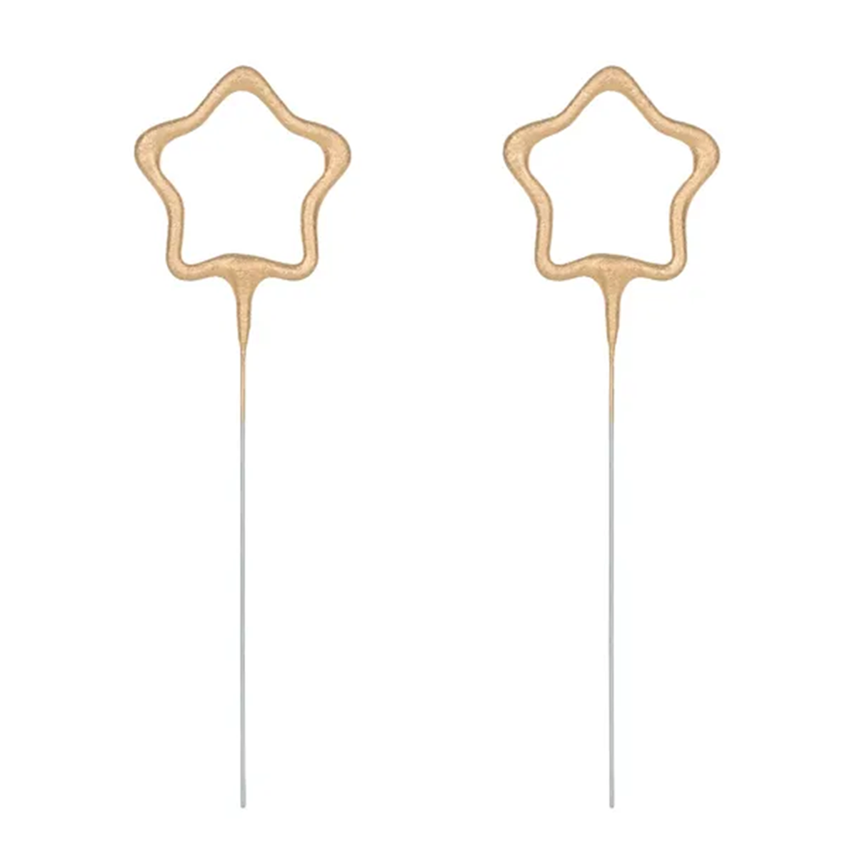 2 bougies magiques - Etoiles scintillantes