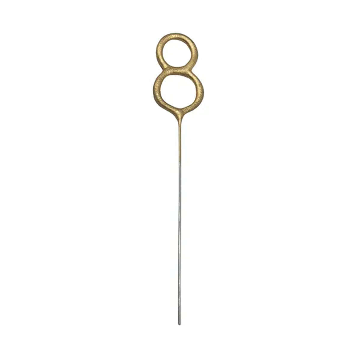 1 sterretje - Cijfer 8 - Goud