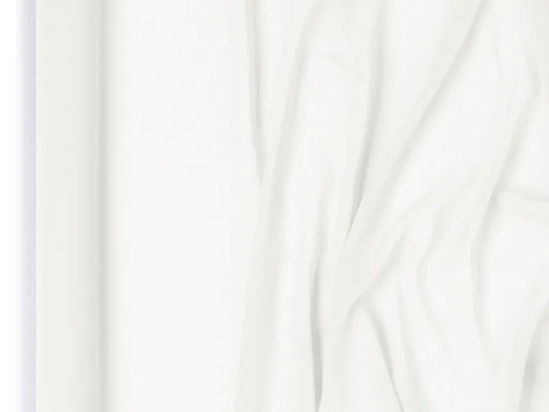 1 Chiffon tafelloper - Oudwit