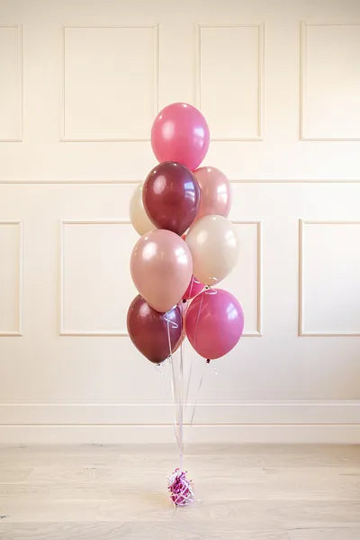10 ballonnen - Ø 27cm & 30cm - Roségoud & Pastelroze